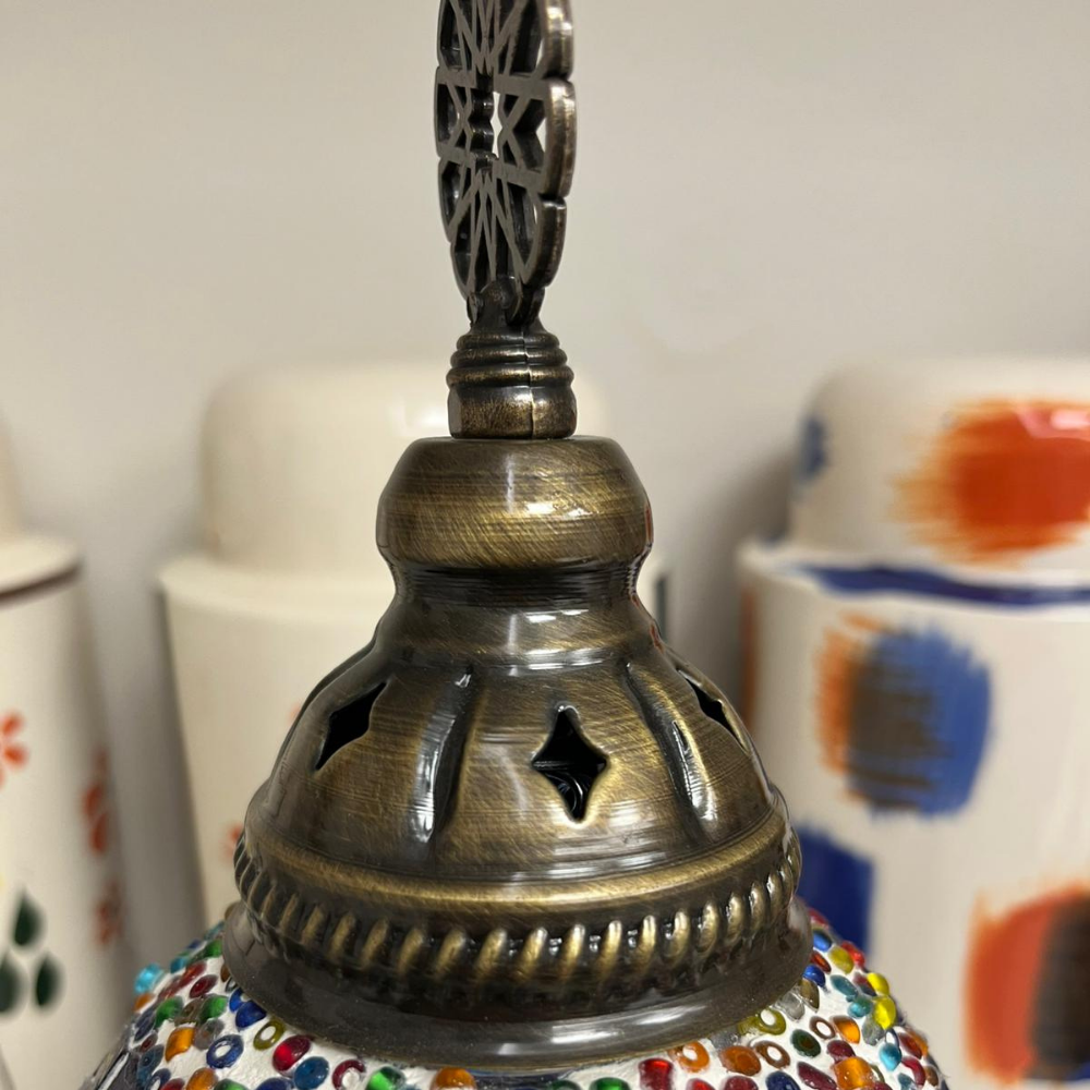 Kösem Sultan - Osmanlı Serisi Şarjlı Mozaik Masa Lambası