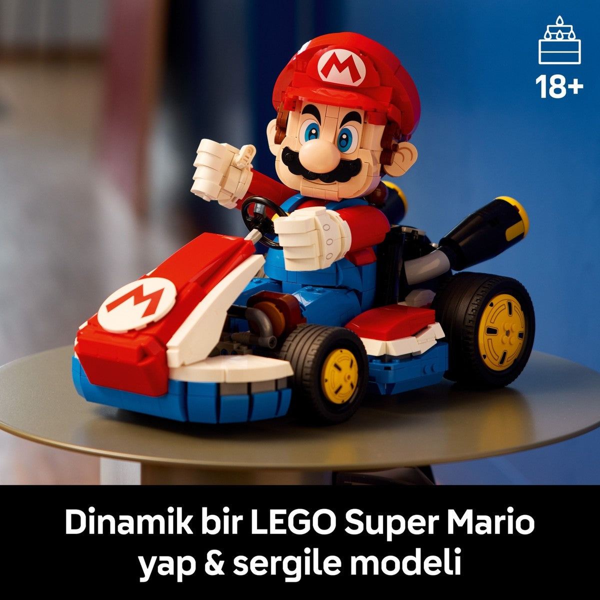 LEGO® Super Mario™ Mario Kart™ – Mario ve Standard Kart