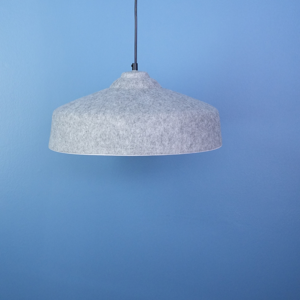 Gri Akustik Sarkık avize