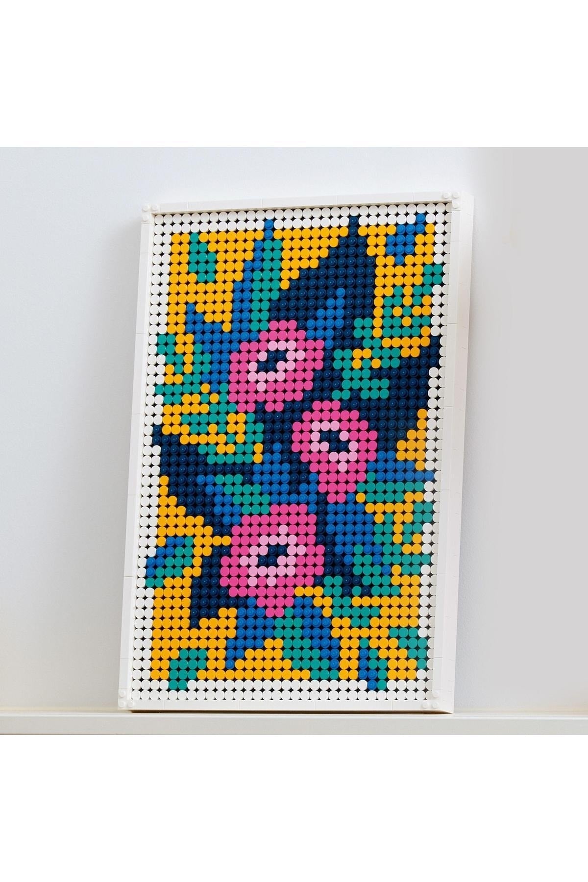 LEGO® Art Çiçek Resmi 31207 - Yetişkinler için Yaratıcı Hobi Yapım Seti (2870 Parça)