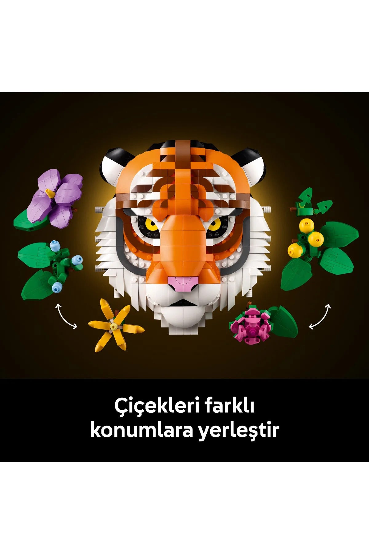 LEGO® Art Fauna Koleksiyonu - Kaplan 31217 - 18+ Yapım Seti (744 P)
