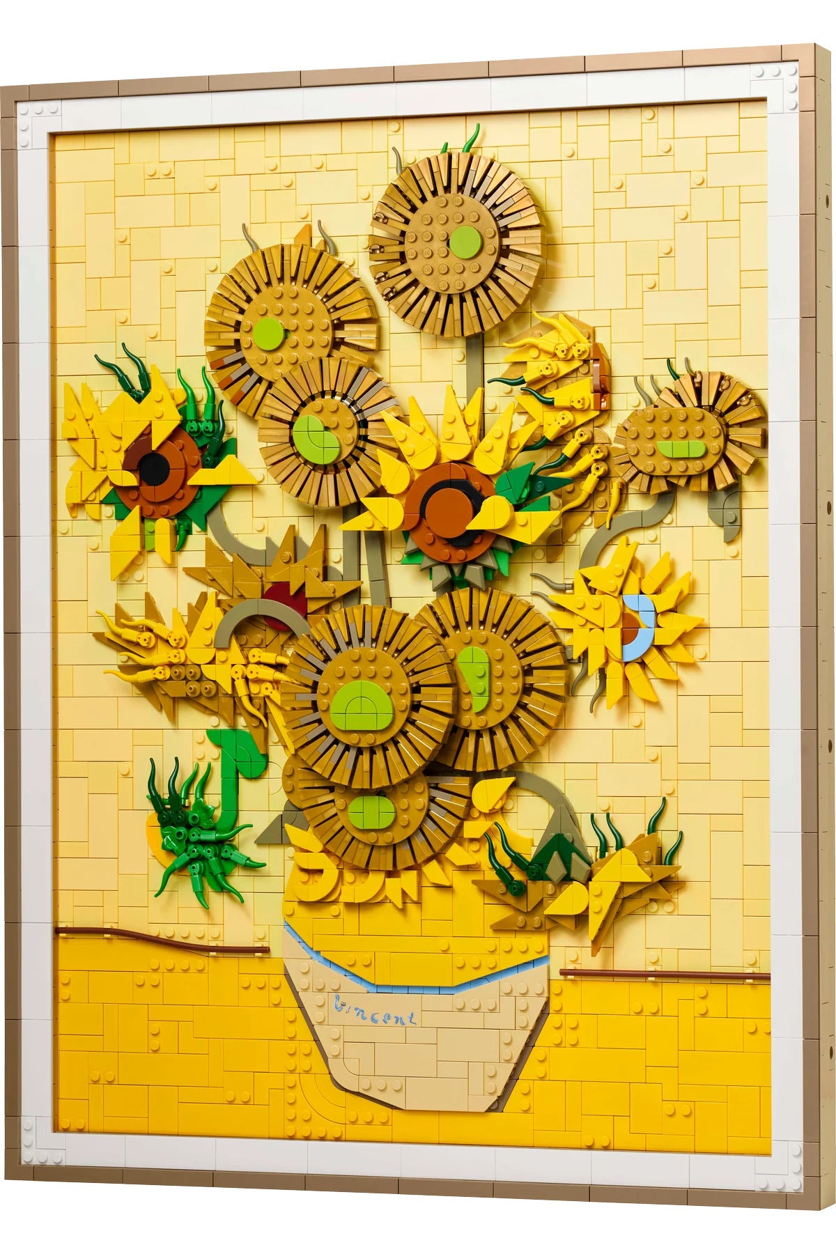 LEGO® Art Vincent van Gogh – Ayçiçekleri 31215 - Yetişkinler için Dekoratif Model Yapım Seti (2615P)