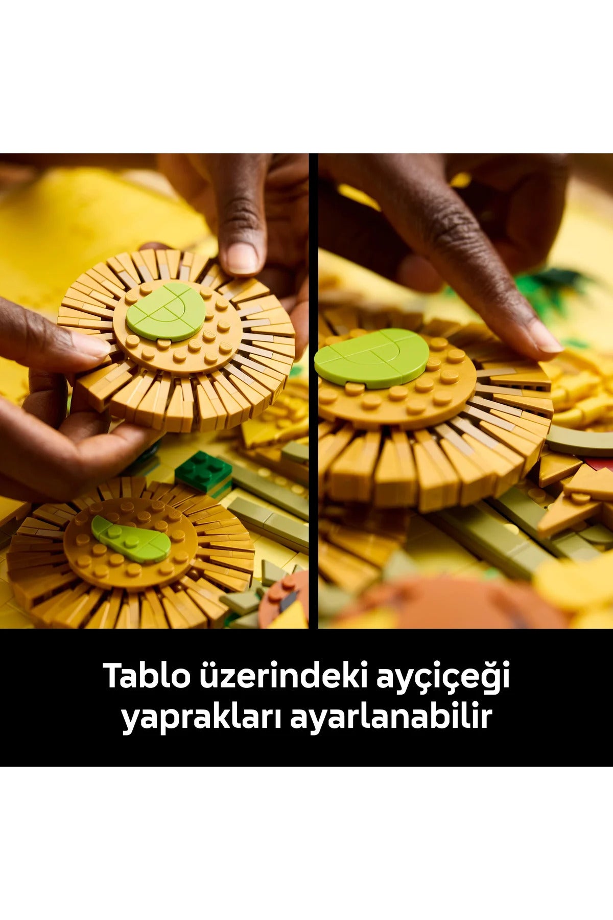 LEGO® Art Vincent van Gogh – Ayçiçekleri 31215 - Yetişkinler için Dekoratif Model Yapım Seti (2615P)