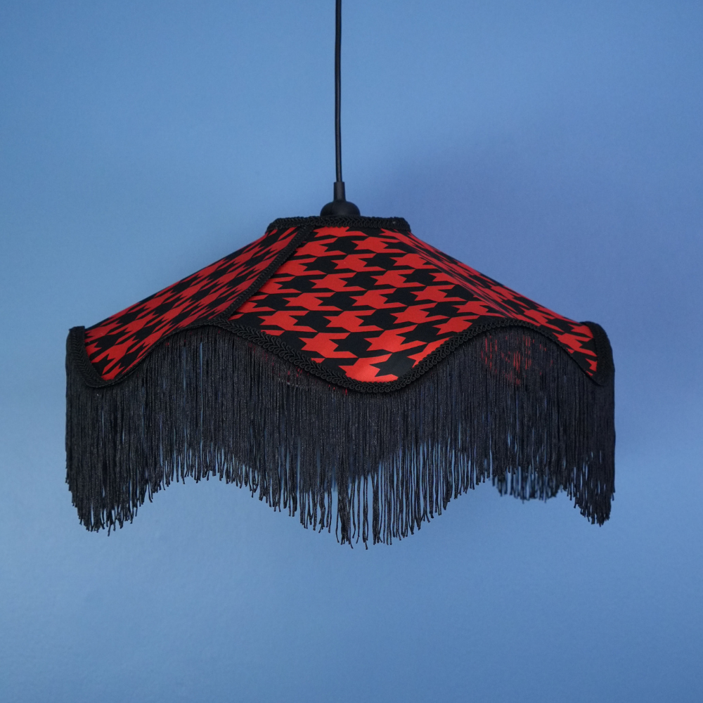 Aurora Sarkıt Avize Koleksiyonu-(Kırmızı Siyah Balerin Pontye)