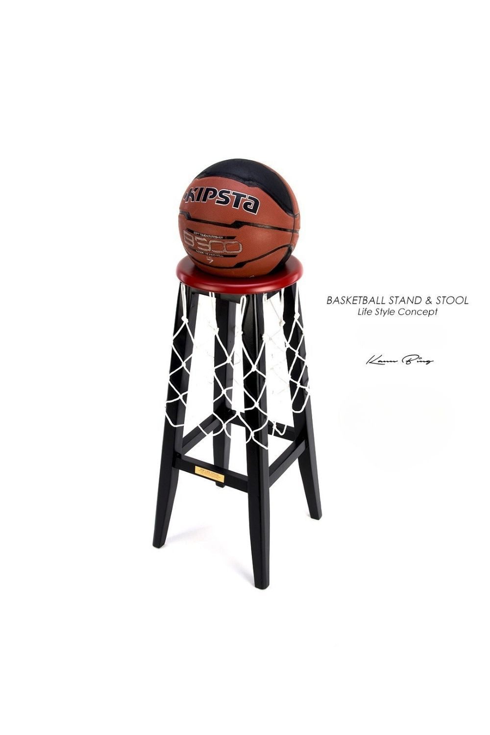Basketball Stand & Stool