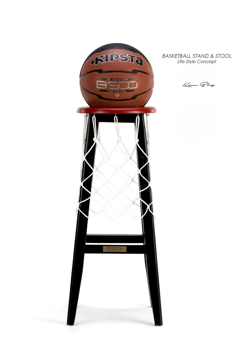 Basketball Stand & Stool