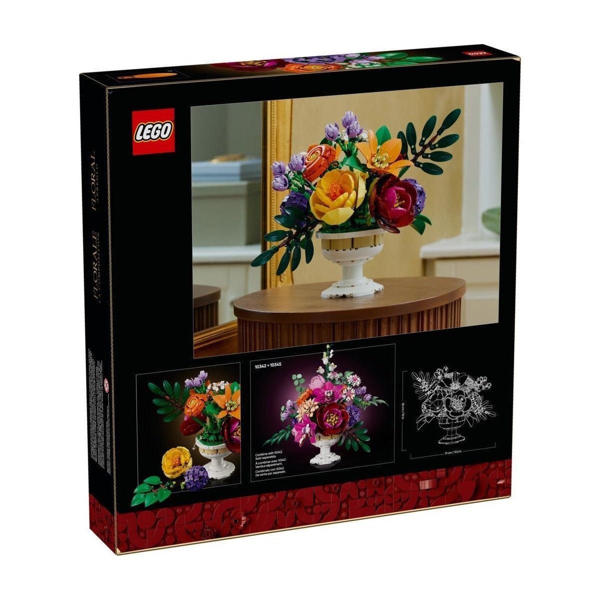 LEGO® Botanic 10345 Çiçek Aranjmanı (1161 Parça)