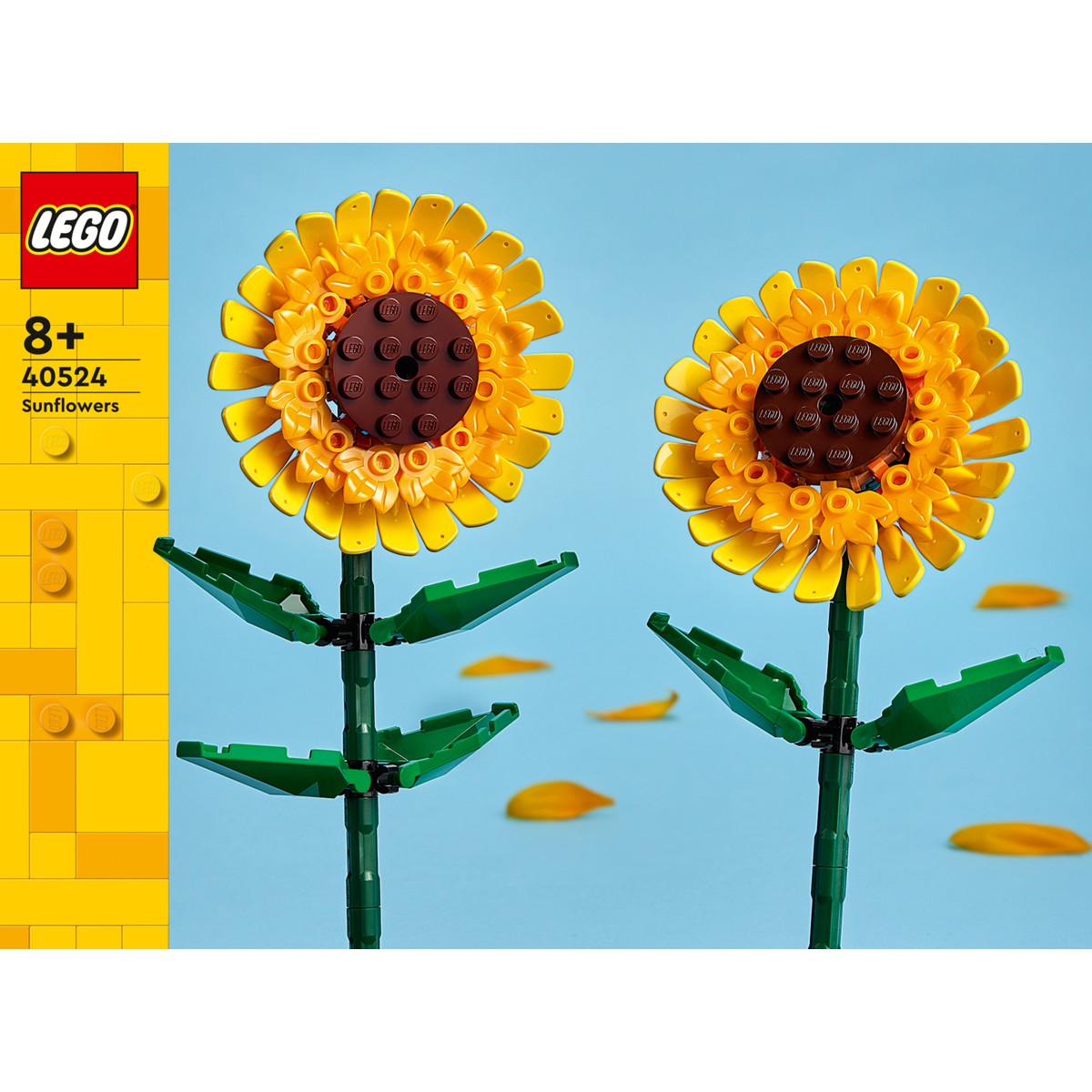 LEGO® Botanicals Ayçiçeği 40524 - 8 Yaş & Üzeri Çocuklar için Çiçek Model Yapım Seti (191 Parça)