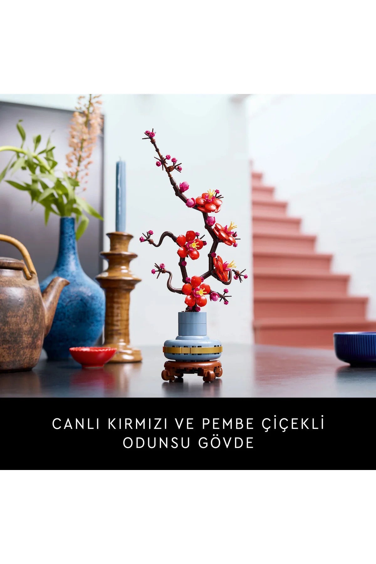 LEGO® Botanicals Erik Çiçeği 10369 - 18+ Yaratıcı Model Yapım Seti (327Parça)