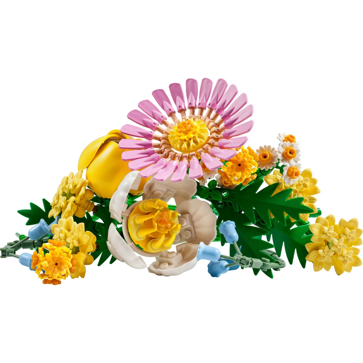 LEGO® Botanicals Küçük Sarı Buket 10347 - 9 Yaş ve Üzeri Çocuklar İçin Yaratıcı Dekoratif Çiçek Buketi Yapım Seti (373 Parça)