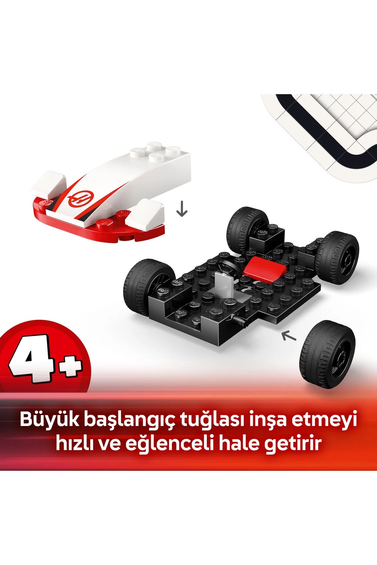 LEGO ® City F1® Williams Racing ve Haas F1® Yarış Arabaları 60464 - 4+ Oyuncak Yapım Seti (92Parça)
