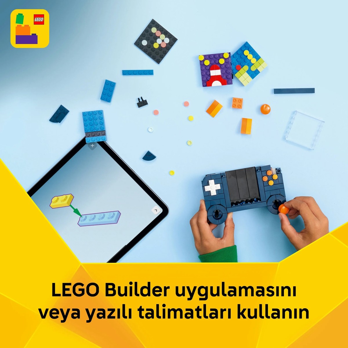 LEGO® Creator 3’ü 1 Arada Retro Oyun Konsolu 31380 – 8+ için Atariye Dönüşebilen Yaratıcı Oyuncak Yapım Seti (268 Parça)