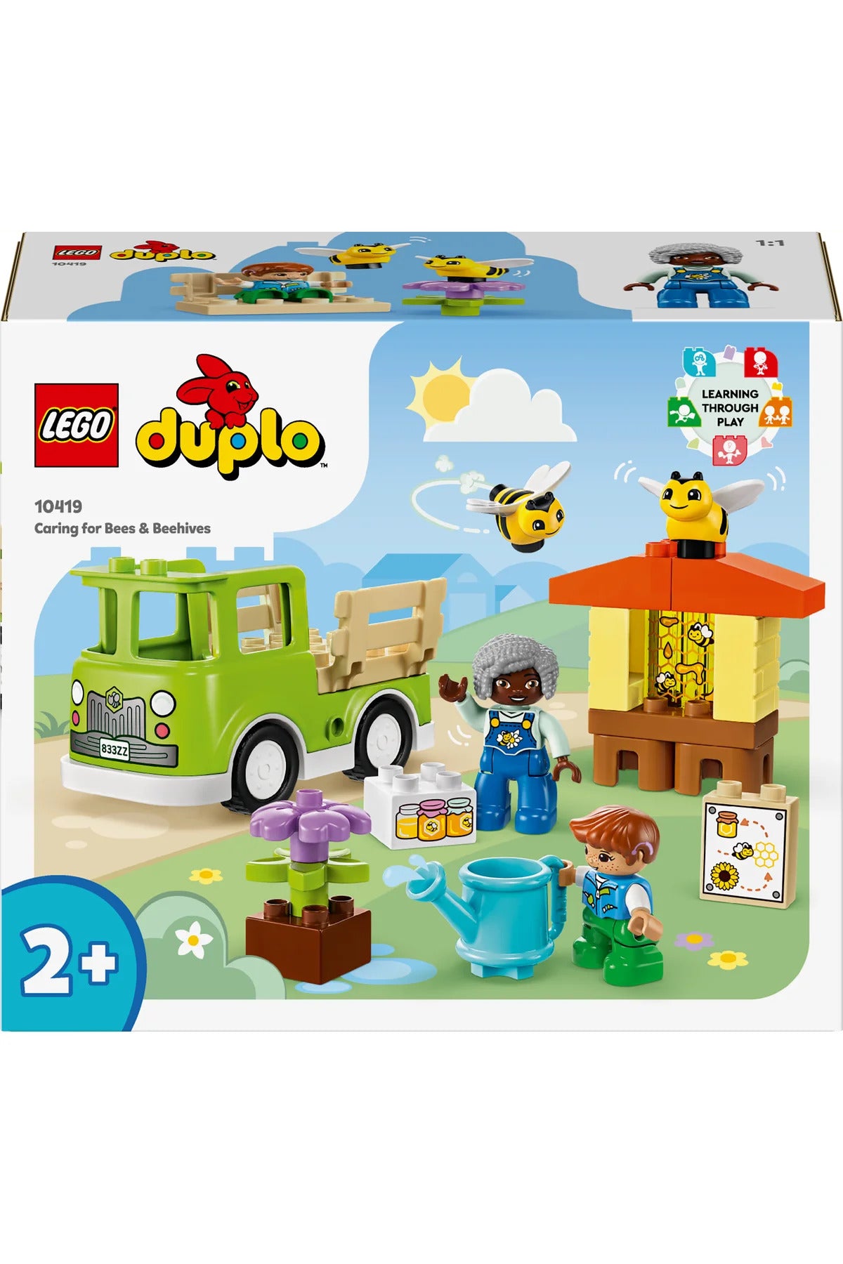 LEGO® DUPLO® Kasabası Arıların ve Arı Kovanlarının Bakımı 10419 - 2+ Eğitici Oyuncak Yapım Seti (22P)
