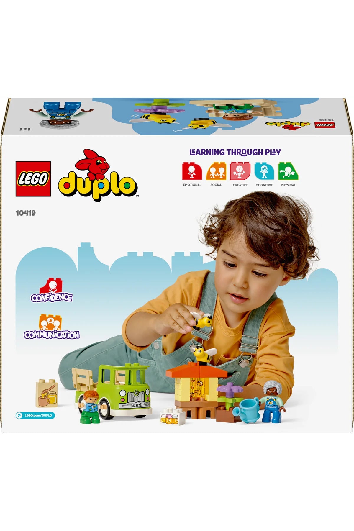 LEGO® DUPLO® Kasabası Arıların ve Arı Kovanlarının Bakımı 10419 - 2+ Eğitici Oyuncak Yapım Seti (22P)