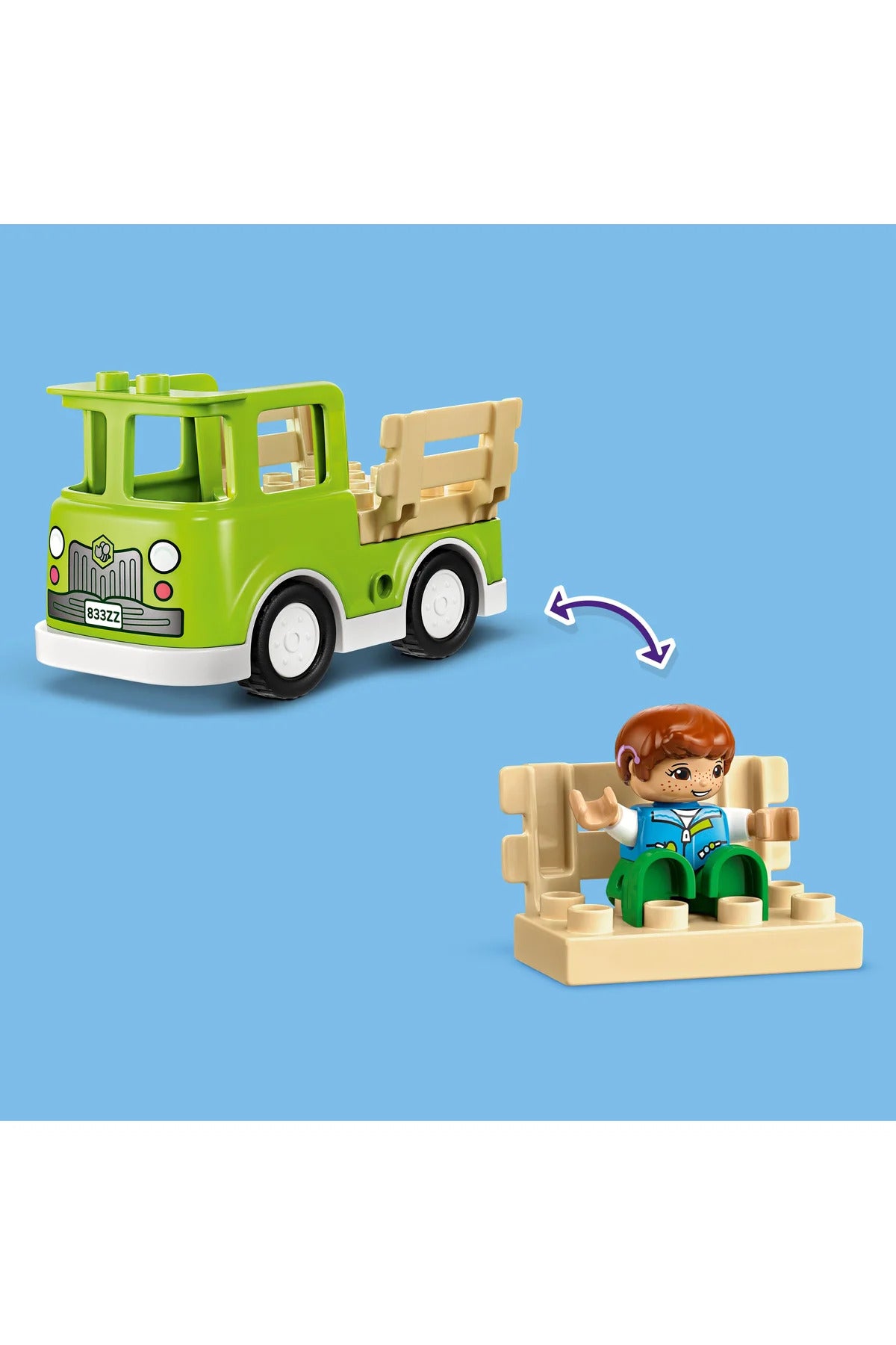 LEGO® DUPLO® Kasabası Arıların ve Arı Kovanlarının Bakımı 10419 - 2+ Eğitici Oyuncak Yapım Seti (22P)