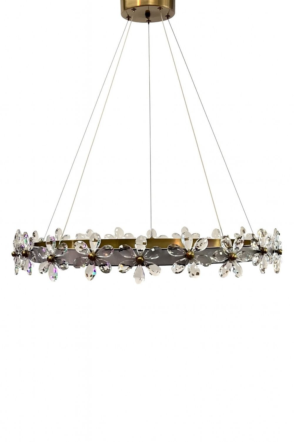 Florale Kristal Avize
