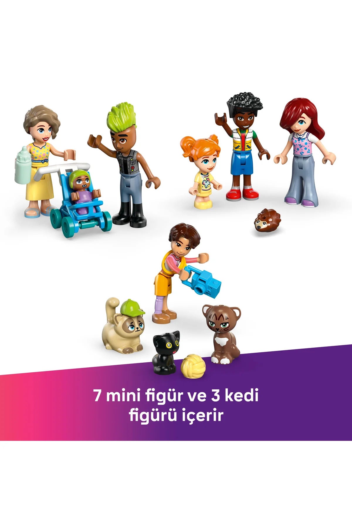 LEGO® Friends Heartlake City Daireleri ve Mağazaları 42670 - 12+ Yaratıcı Oyuncak Yapım Seti (2040P)