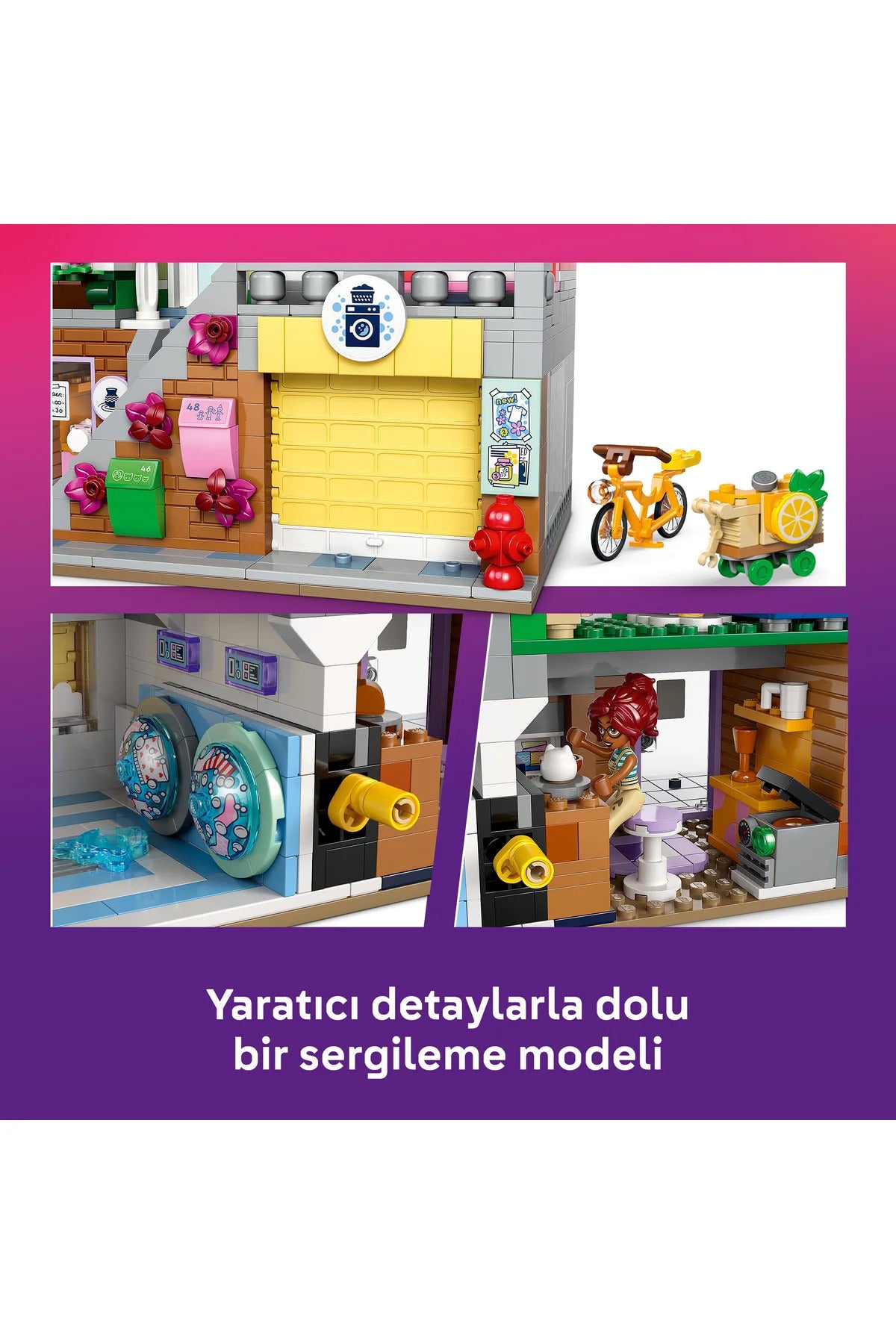 LEGO® Friends Heartlake City Daireleri ve Mağazaları 42670 - 12+ Yaratıcı Oyuncak Yapım Seti (2040P)