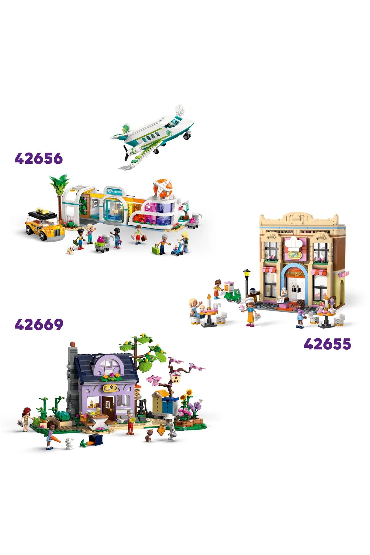 LEGO® Friends Heartlake City Daireleri ve Mağazaları 42670 - 12+ Yaratıcı Oyuncak Yapım Seti (2040P)
