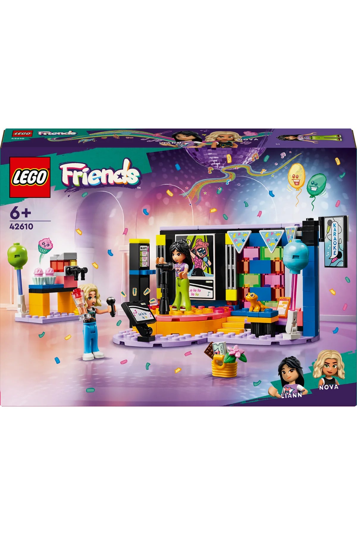 LEGO® Friends Karaoke Müzik Partisi 42610 - 6+ Yaratıcı Oyuncak Yapım Seti (196P)
