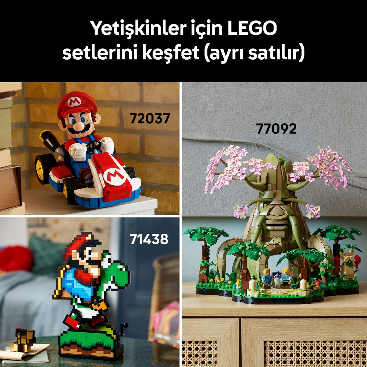 LEGO® Game Boy™ 72046 - Yetişkin Nintendo® Hayranları Için Yaratıcı Model Yapım Seti (421 Parça)