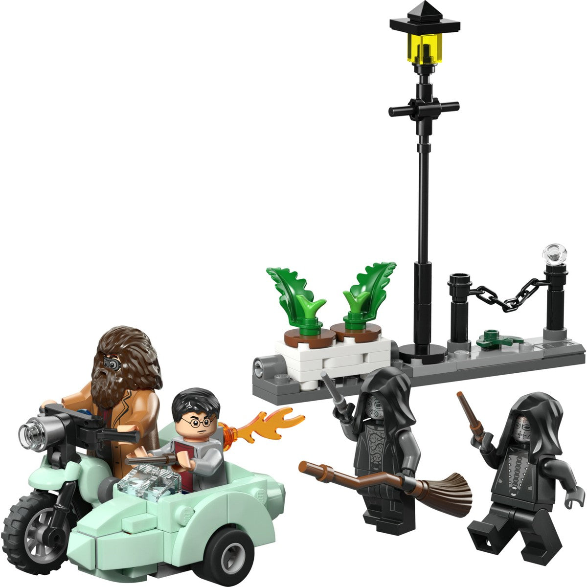 LEGO® Harry Potter™ Hagrid™ ve Harry’nin Privet Drive Kaçışı 76459 - 8+ Yaş için Yaratıcı Oyuncak Yapım Seti (124 Parça)