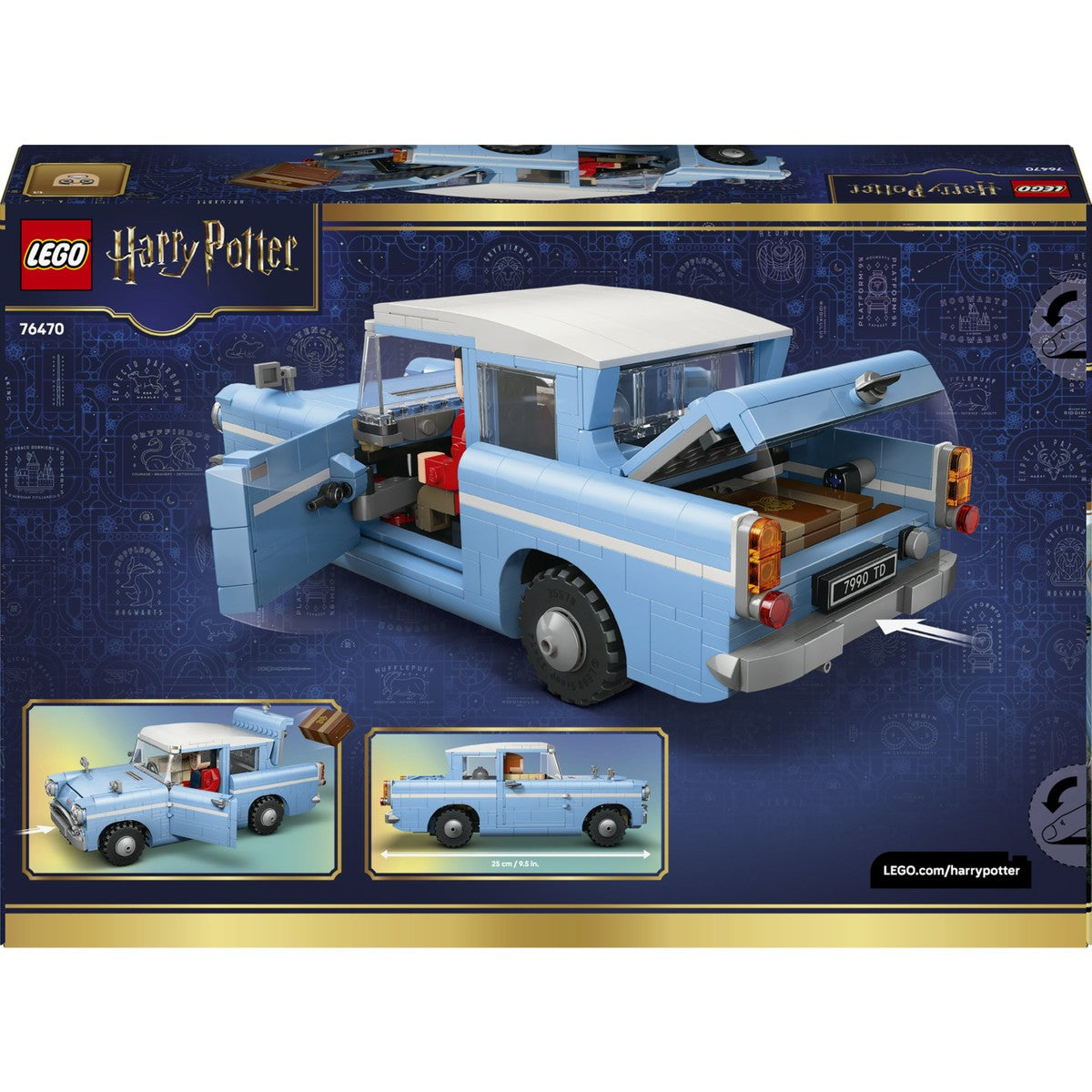 LEGO® Harry Potter™ Sihirli Uçan Ford Anglia™ 76470 - 14 Yaş ve Üzeri Çocuklar için Yaratıcı Oyuncak Yapım Seti (868 Sayfa)