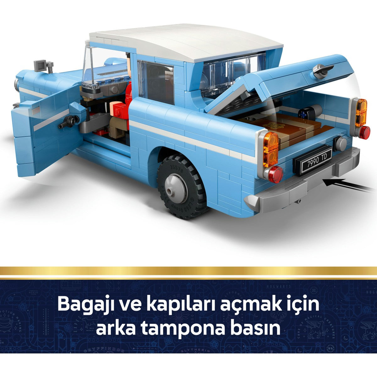 LEGO® Harry Potter™ Sihirli Uçan Ford Anglia™ 76470 - 14 Yaş ve Üzeri Çocuklar için Yaratıcı Oyuncak Yapım Seti (868 Sayfa)