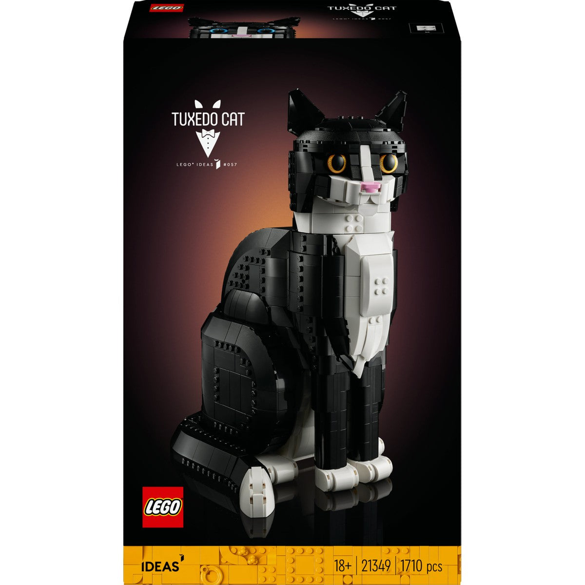 LEGO® Ideas Smokinli Kedi 21349 - Yetişkinler için Model Yapım Seti (1710 Parça)