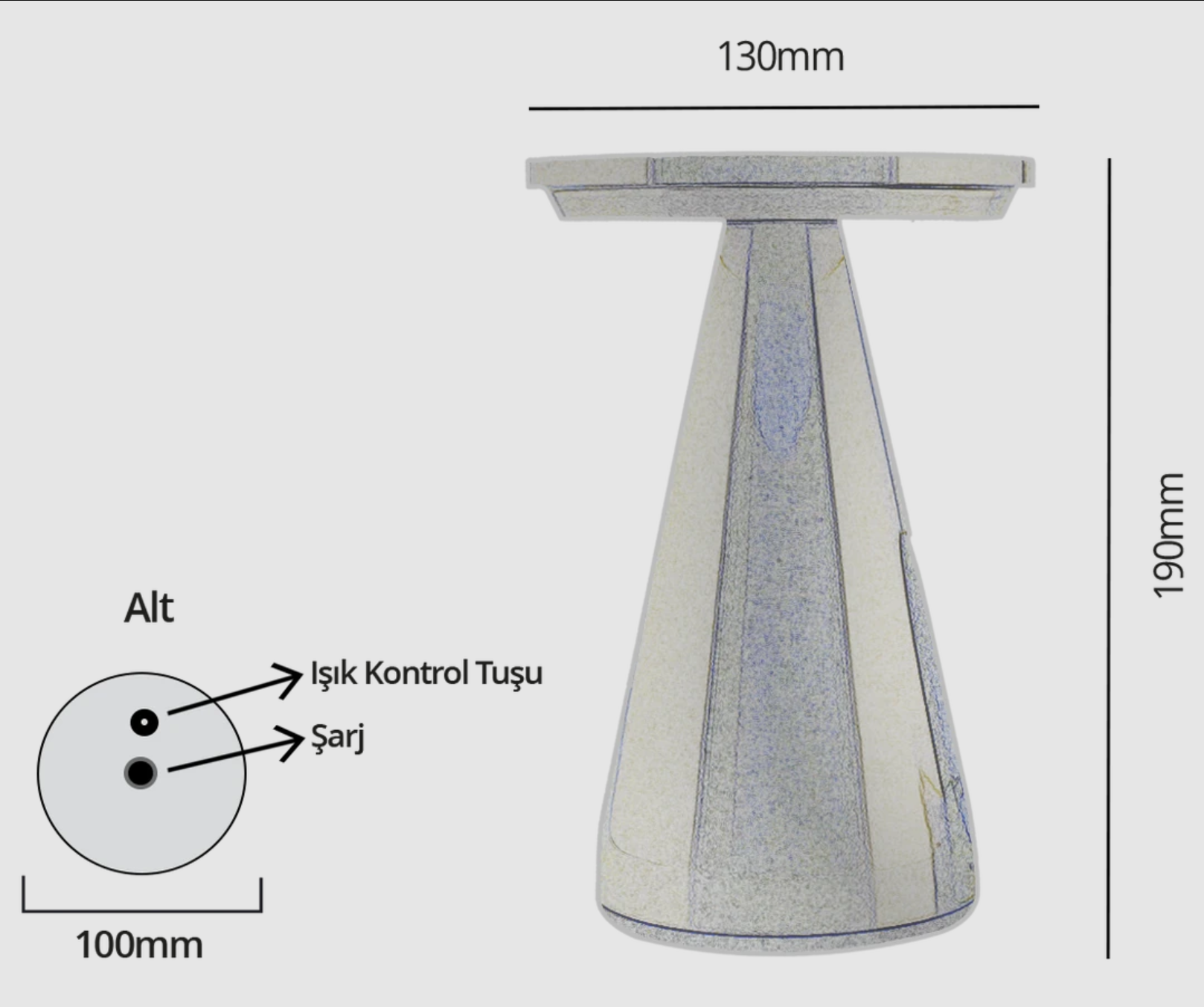 Jeff (Manyetik Şarj Kasetli)