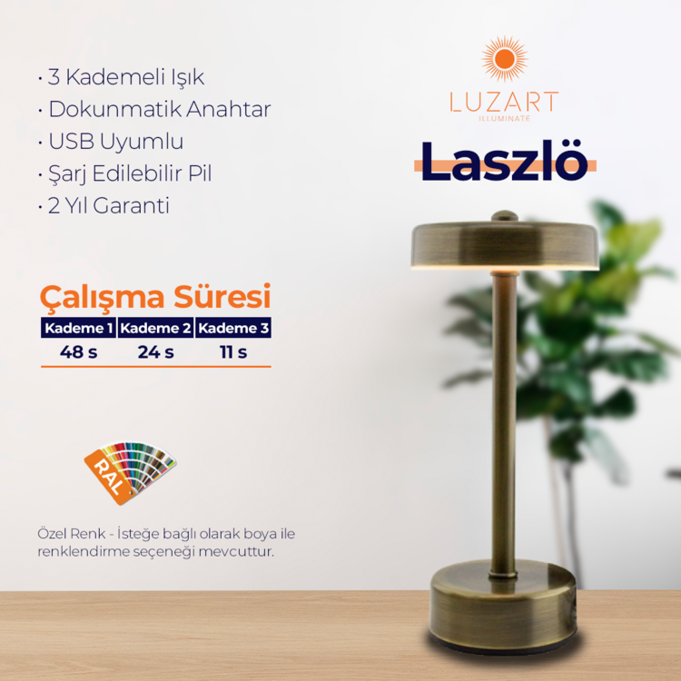 Laszlö (Manyetik Şarj Kasetli)