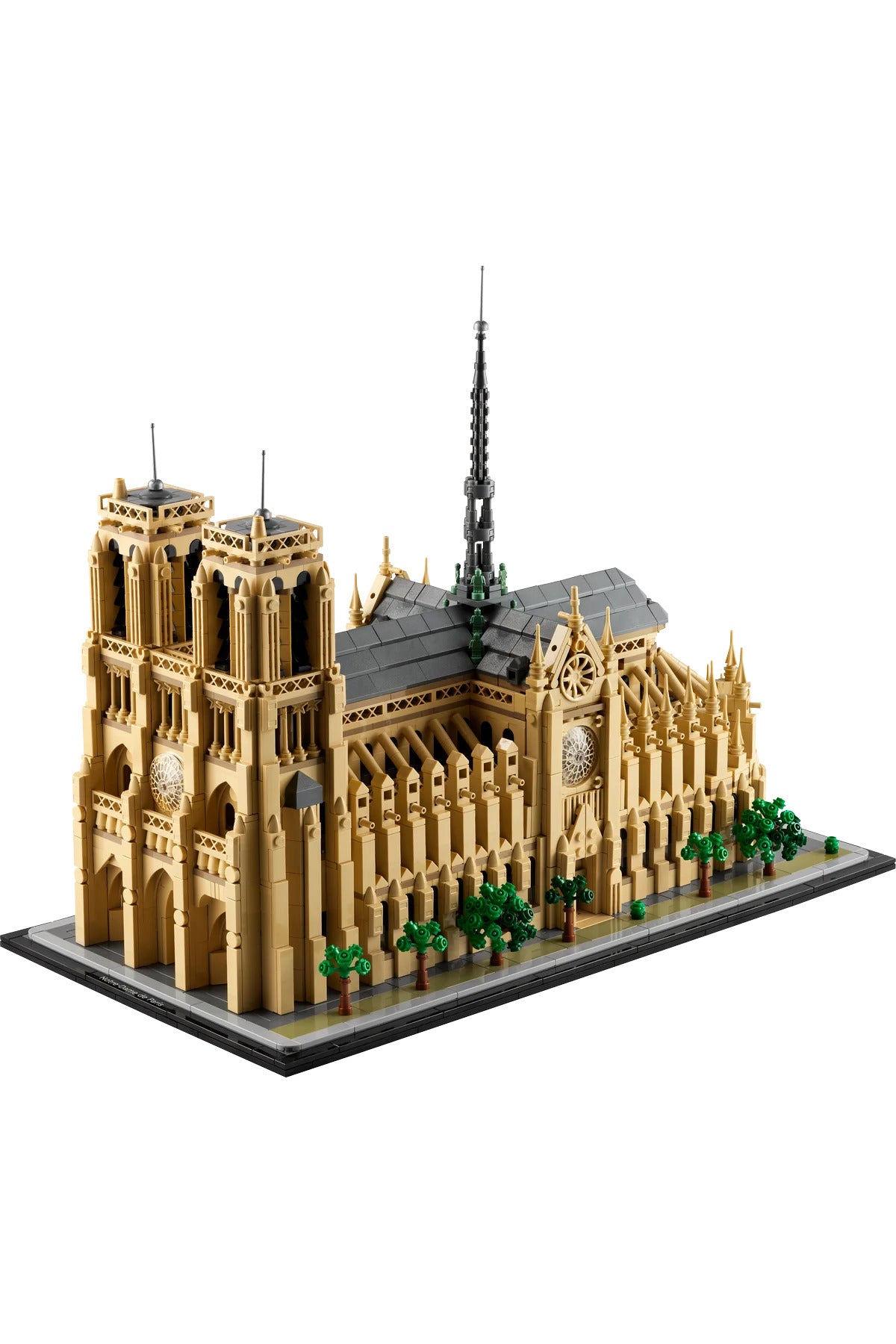 LEGO® Architecture Notre Dame Katedrali 21061 - Yetişkinler için Dekoratif ve Sergilenebilir Model Yapım Seti (4383 Parça)