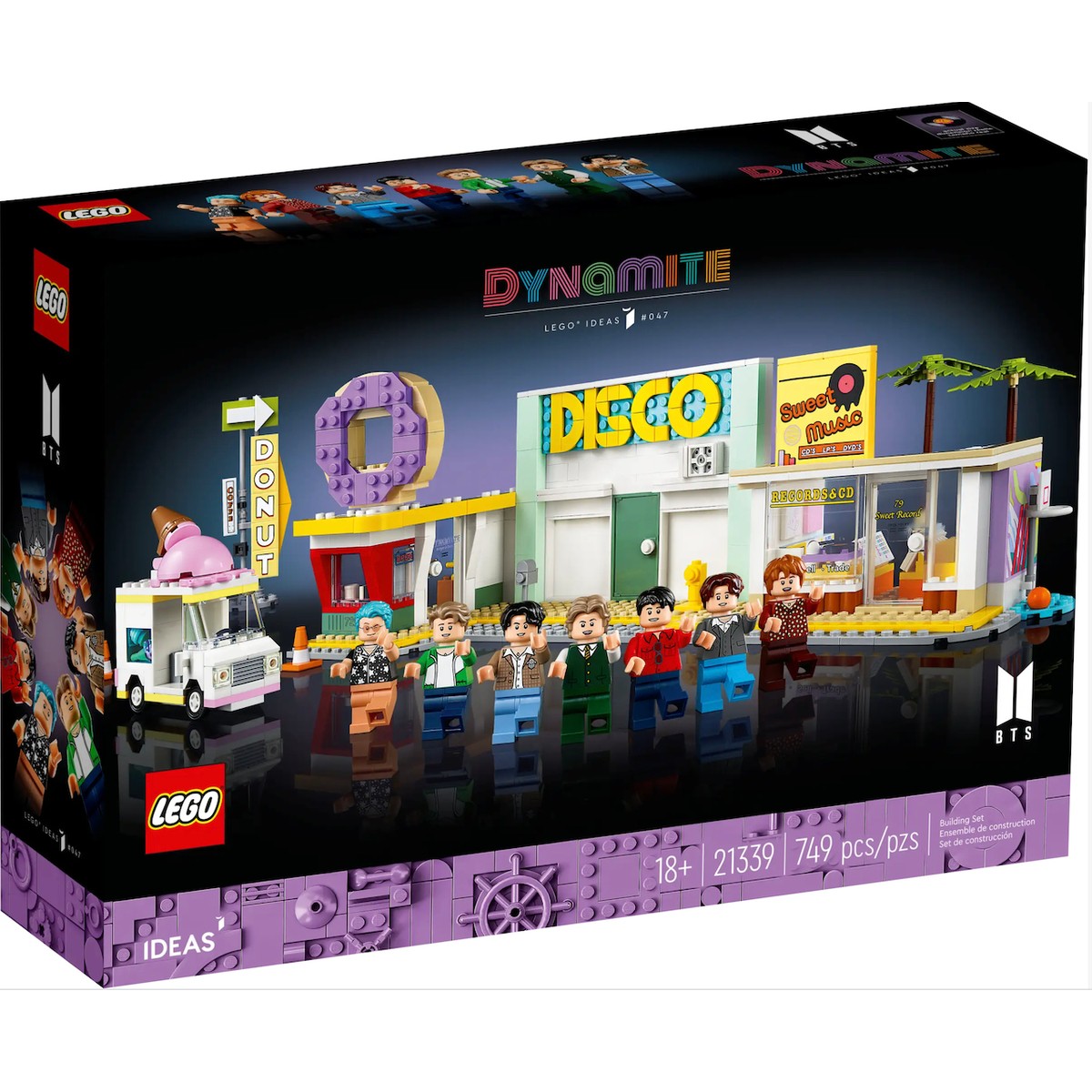 LEGO® Ideas 21339 Ideas Bts Dynamite (749 Parça)