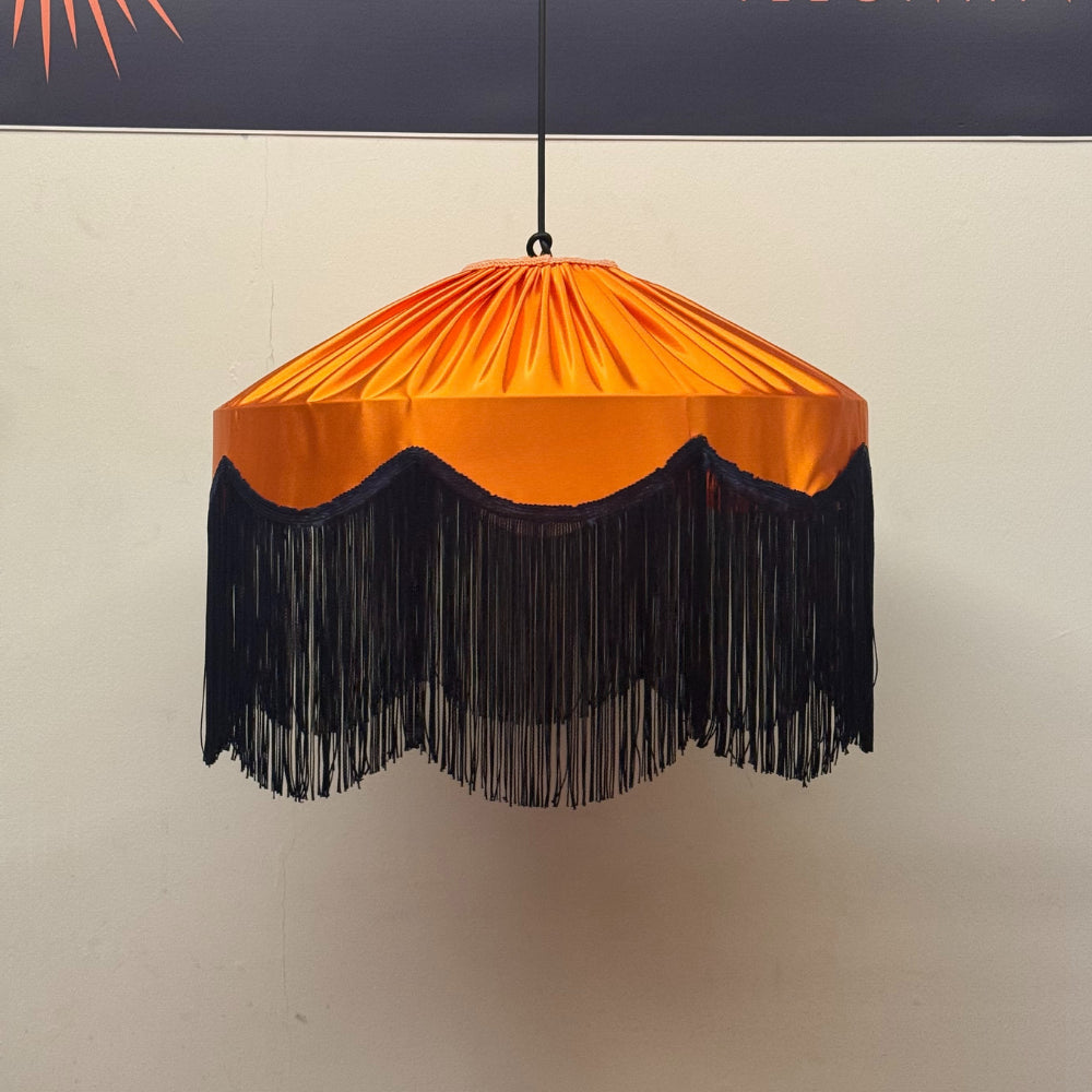 Luna Sarkıt Avize – (Turuncu & Siyah)