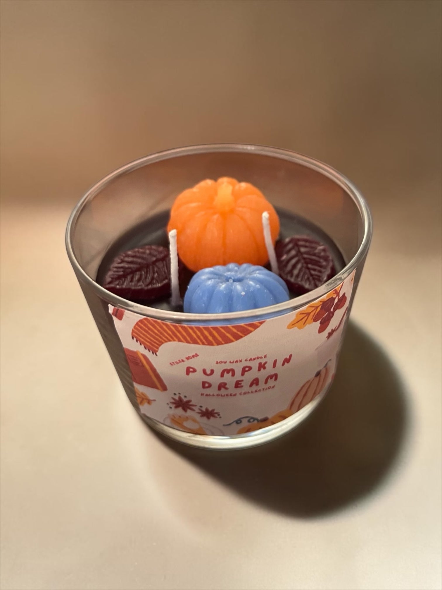 Luzart Pumpkin Dream Koleksiyonu –El Yapımı Balkabağı Figürlü Mum