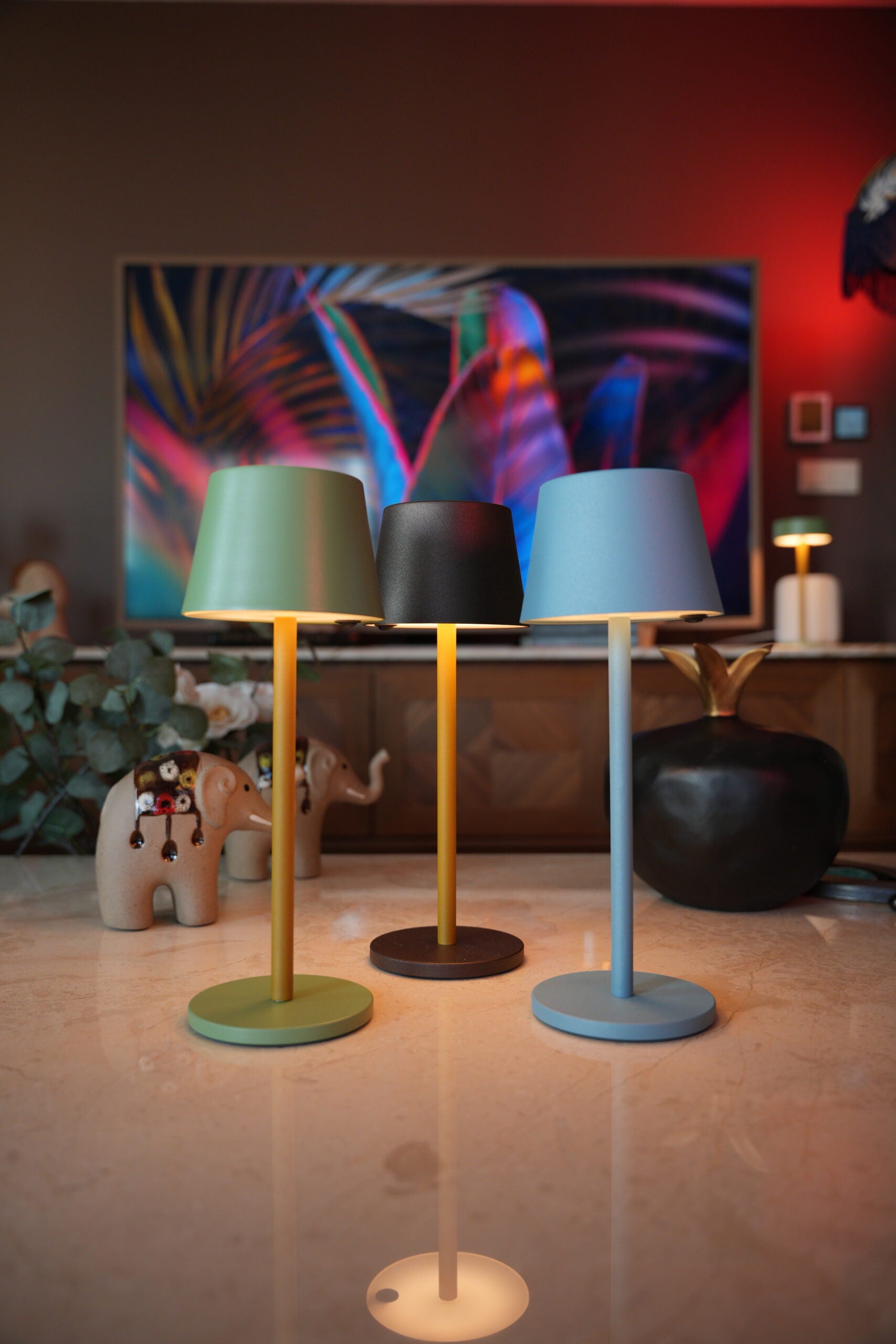 LuzArt Touch Series-Modern Tasarımlı Şarjlı Masa Lambaları