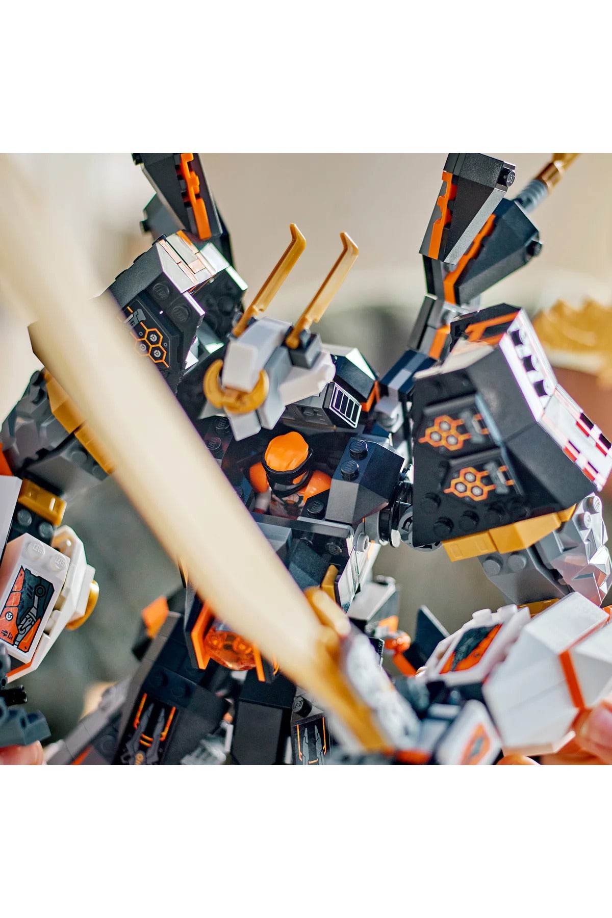 LEGO ® NINJAGO® Cole'un Titan Ejderha Robotu 71821 - 12+ Yaratıcı Oyuncak Yapım Seti (1055Parça)