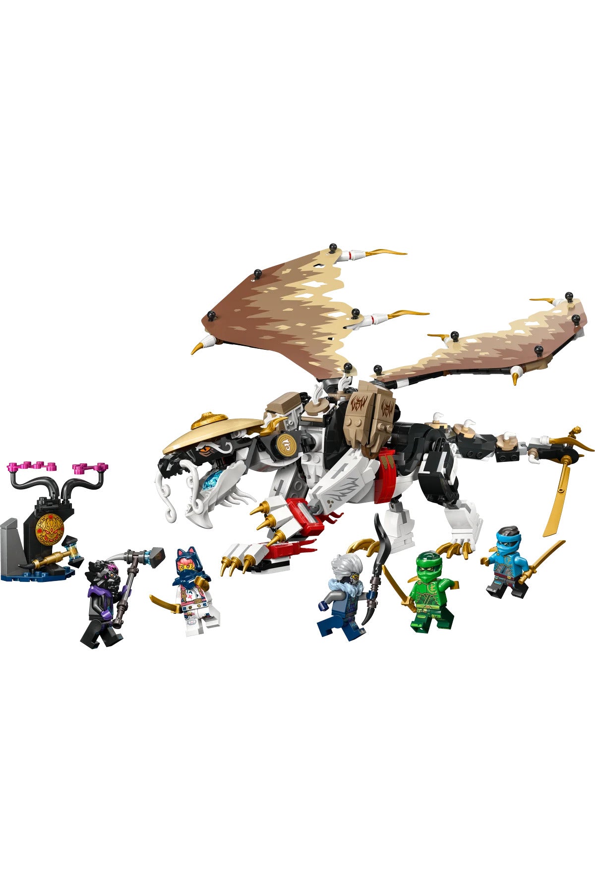 LEGO ® NINJAGO® Usta Ejderha Egalt 71809 - 8+ Çocuklar için Yaratıcı Oyuncak Yapım Seti (532P)