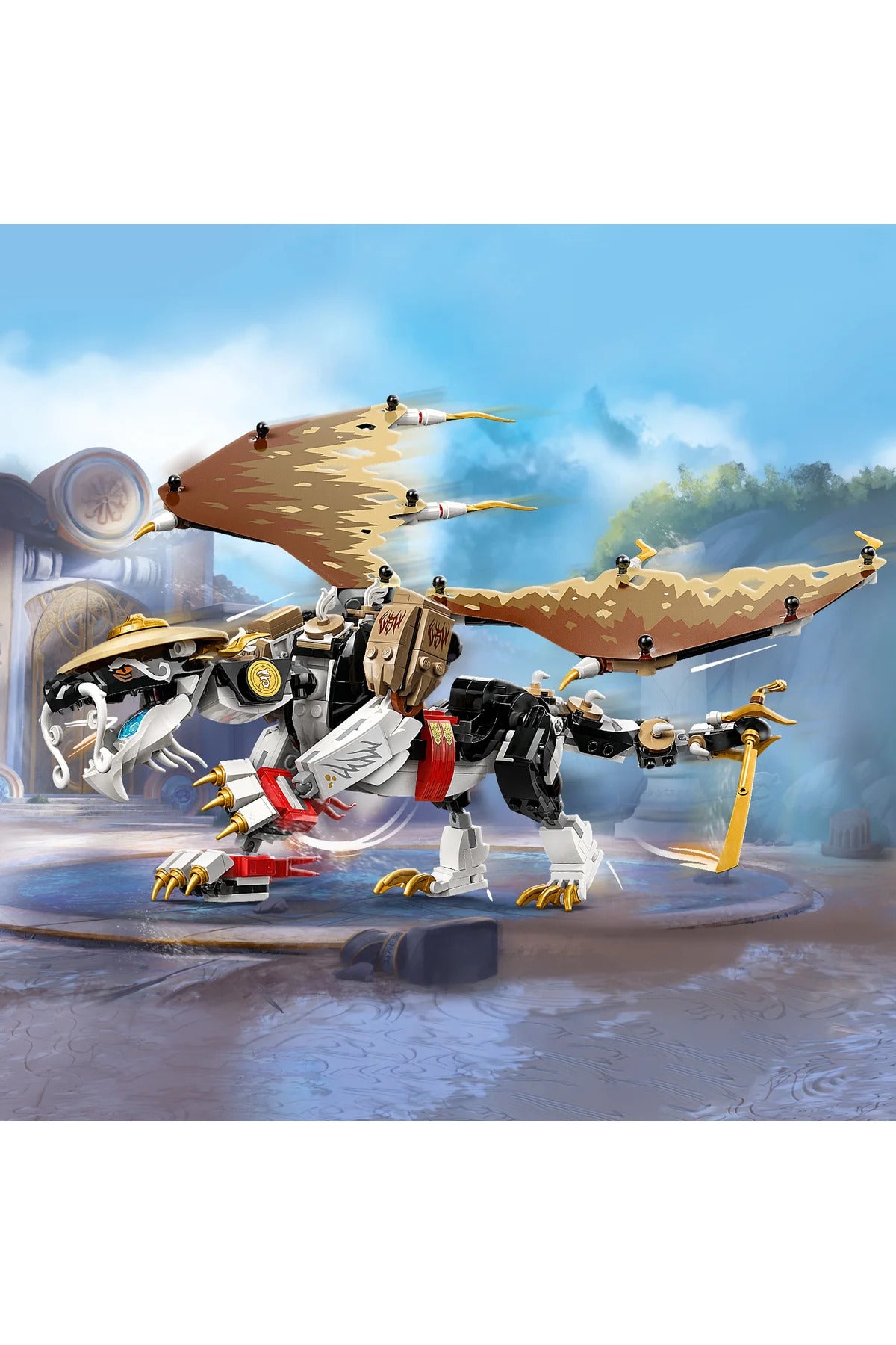 LEGO ® NINJAGO® Usta Ejderha Egalt 71809 - 8+ Çocuklar için Yaratıcı Oyuncak Yapım Seti (532P)