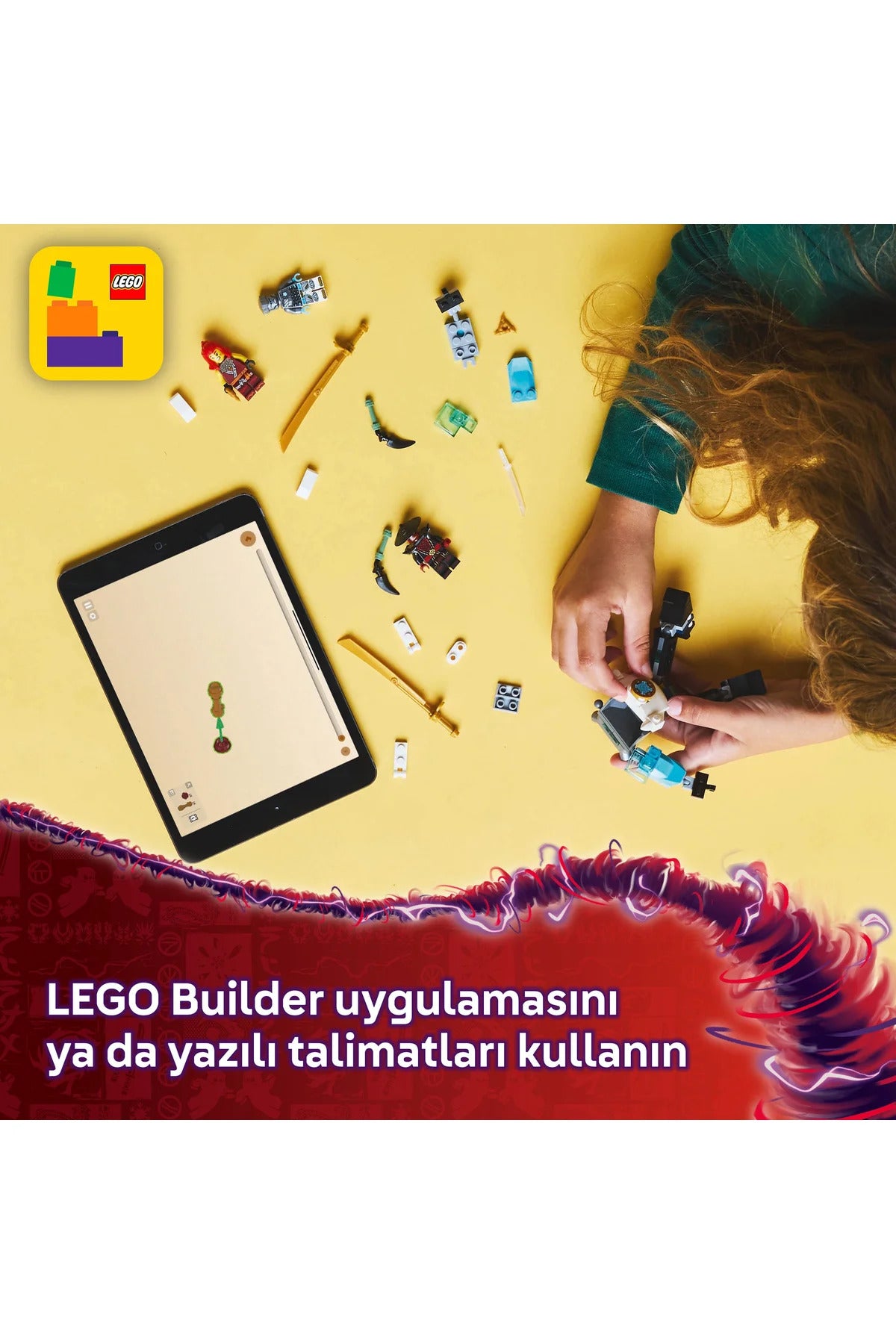 LEGO ® NINJAGO® Zane’in Savaş Zırhı Mech’i 71827 - 6+ Çocuklar için Yaratıcı Oyuncak Yapım Seti (92P)