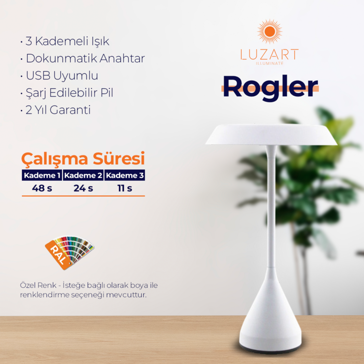 Rogler (Manyetik Şarj Kasetli)