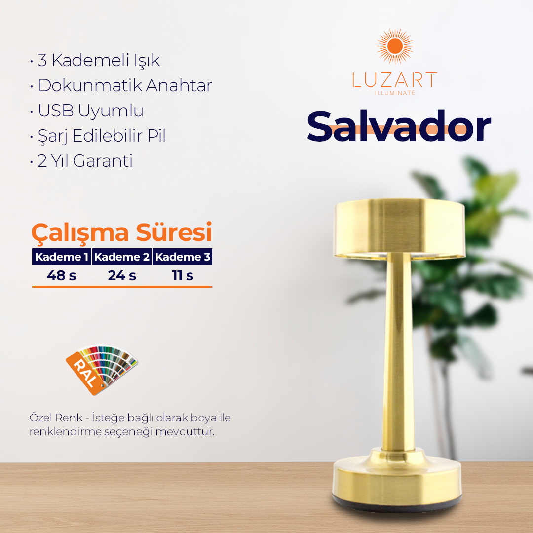 Salvador (Manyetik Şarj Kasetli)