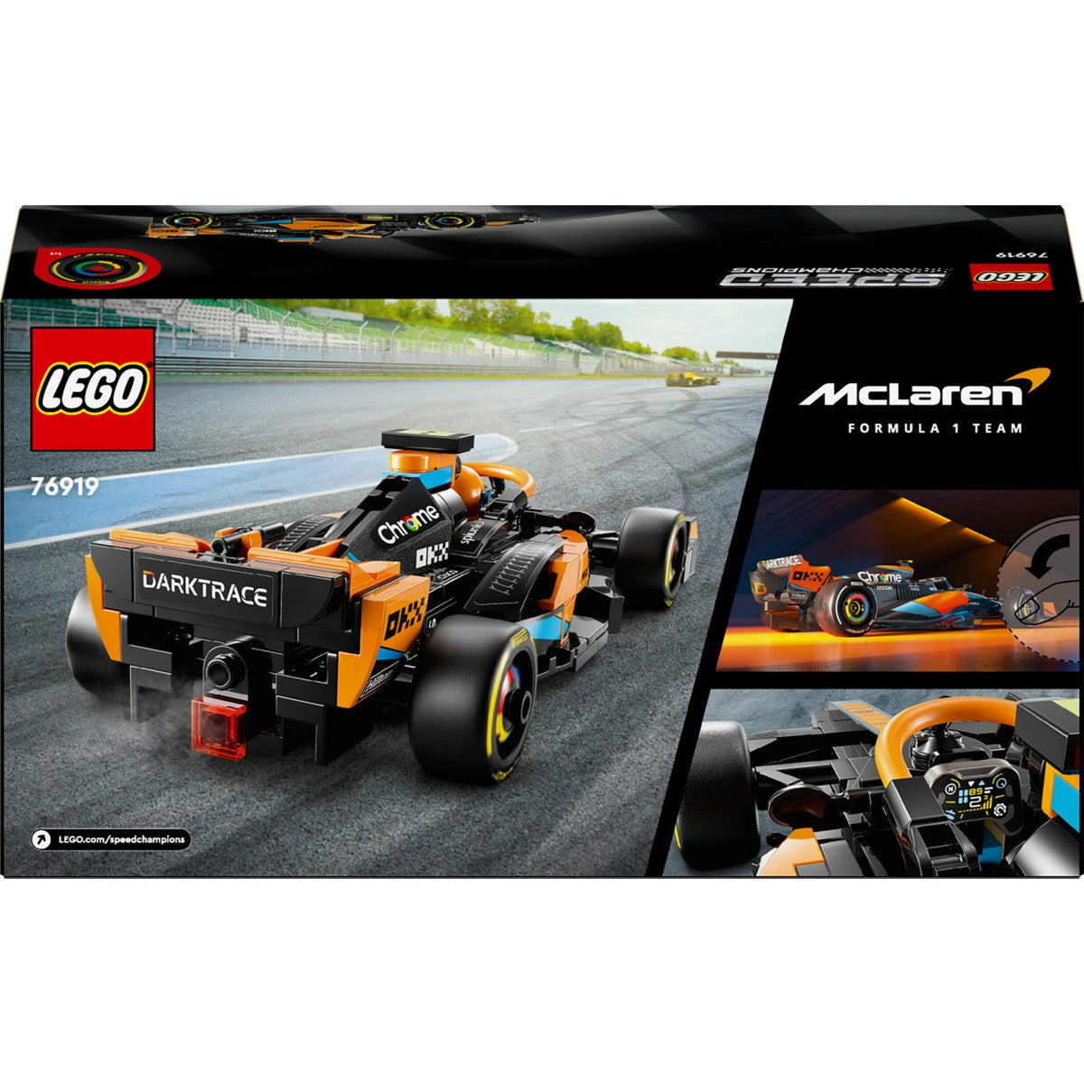 LEGO ® Speed Champions 2023 McLaren Formula 1 Yarış Arabası 76919 - 9 Yaş & Üzeri Çocuklar için Oyuncak Model Yapım Seti (245 P)