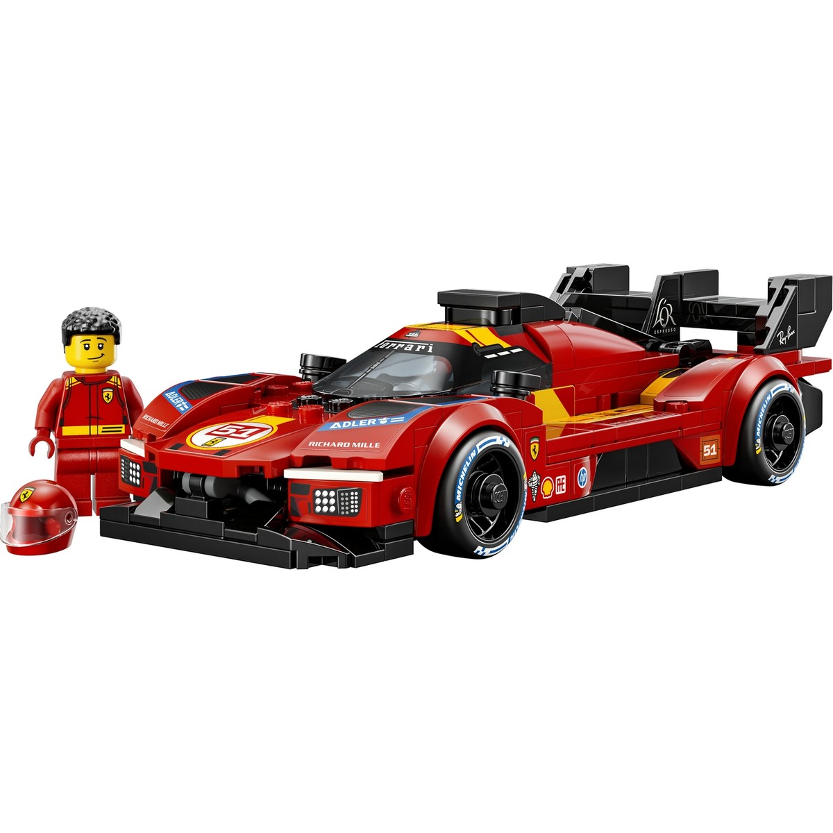 LEGO® Speed Champions Ferrari 499P 77261 - 9 Yaş ve Üzeri için Gerçekçi Detaylar İçeren Yaratıcı Oyuncak Yapım Seti (329 Parça)