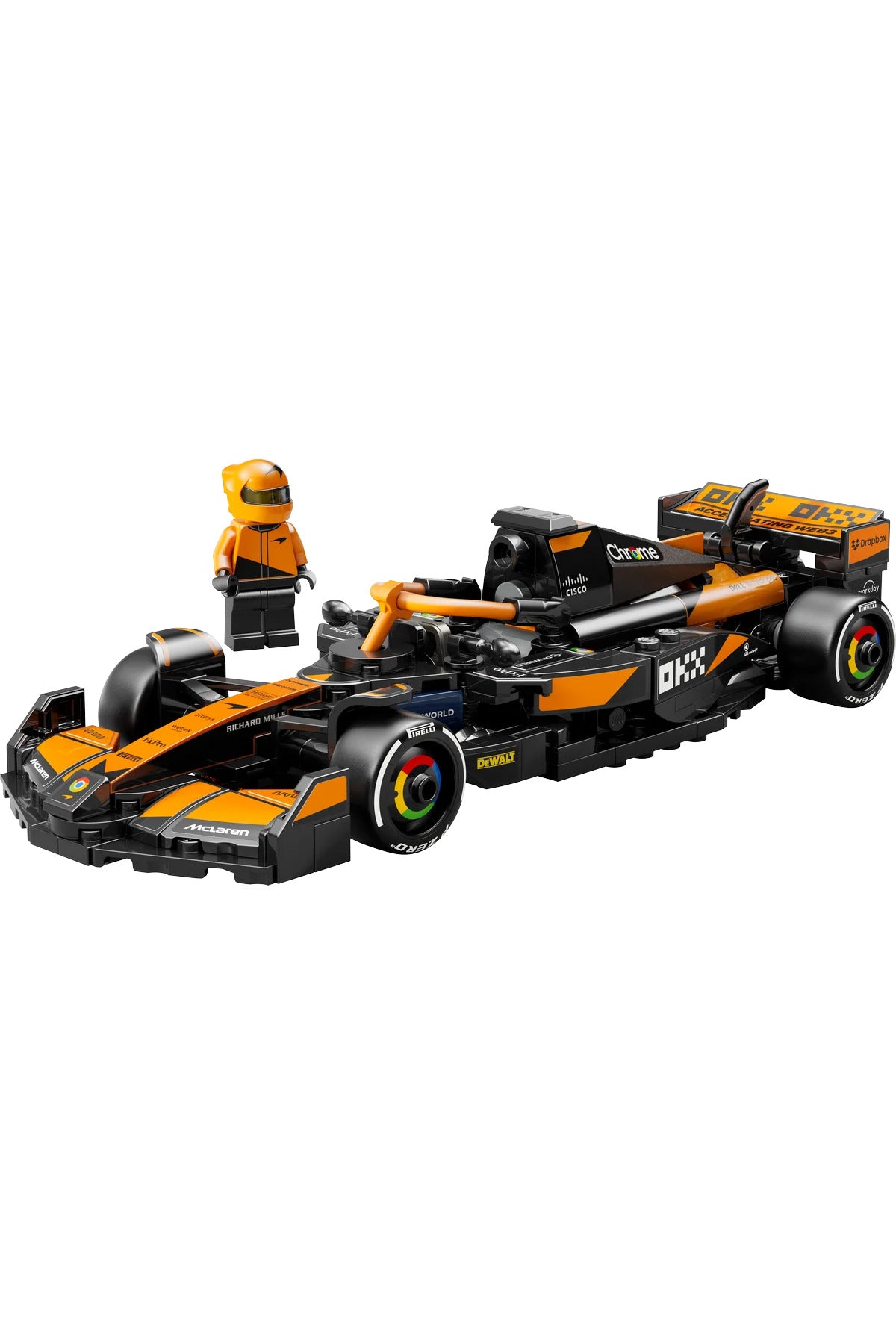 LEGO® Speed Champions McLaren F1® Team MCL38 Yarış Arabası 77251 - 10+ Oyuncak Yapım Seti (269P)