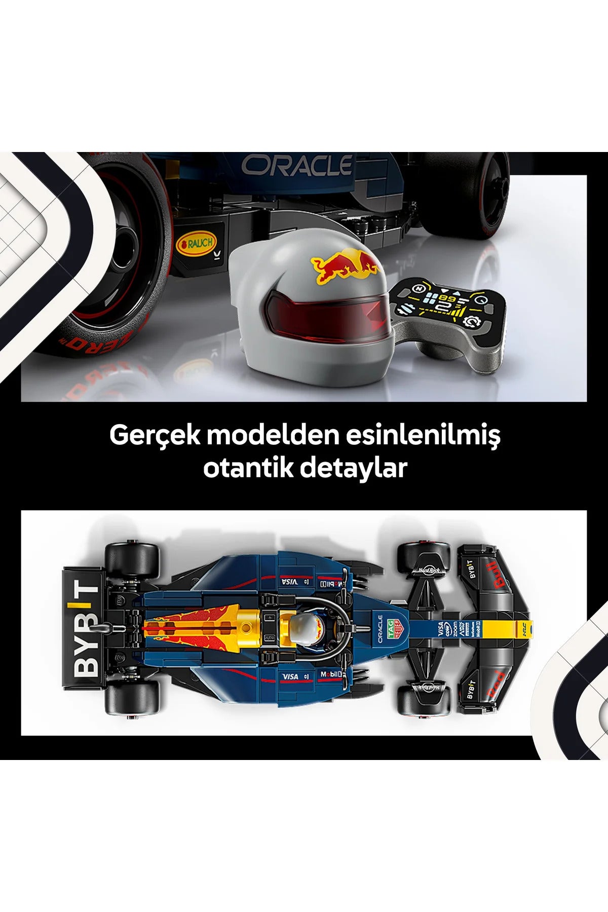 LEGO® Speed Champions Oracle Red Bull Racing RB20 F1® Yarış Arabası 77243 - 18+ Model Yapım Seti (251P)