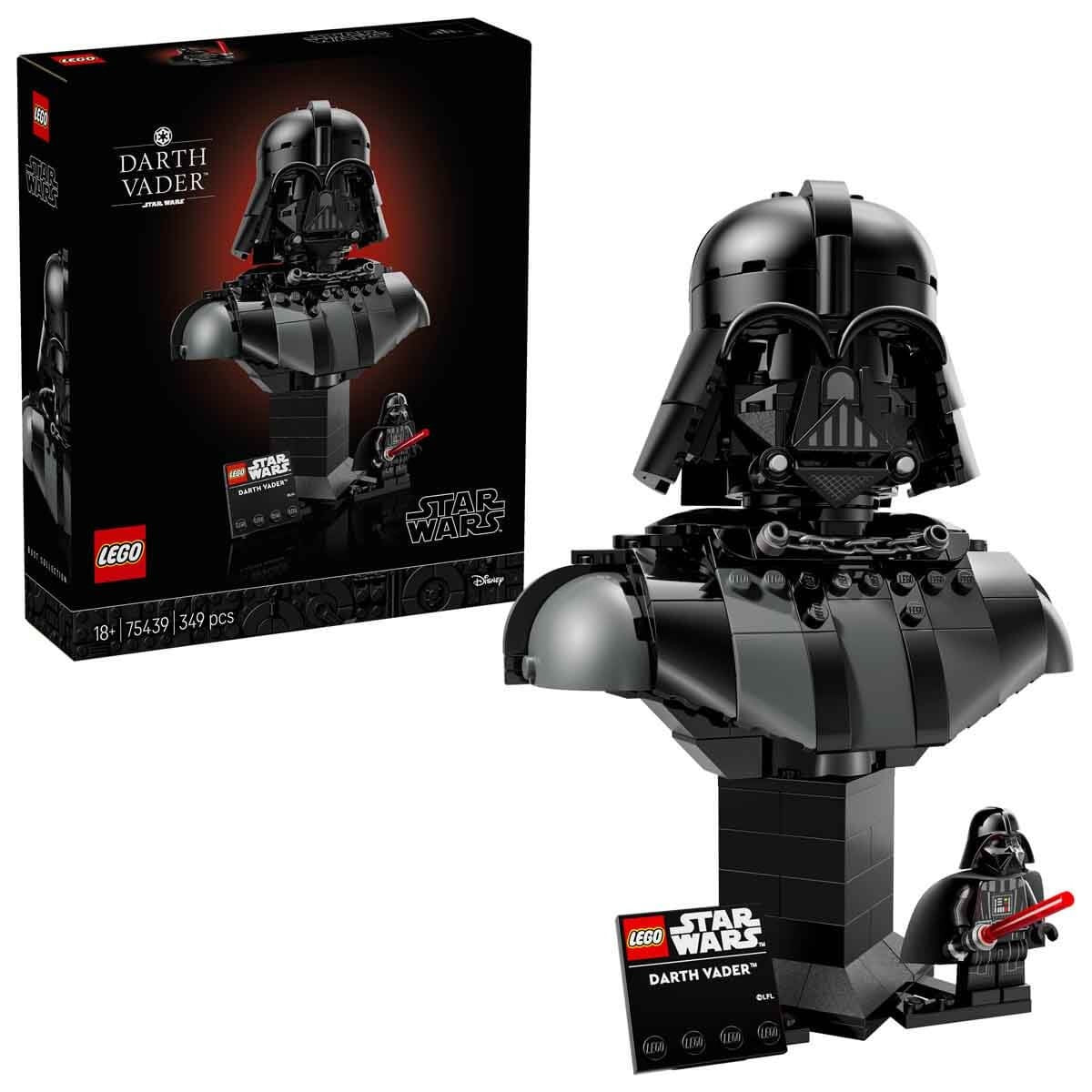 LEGO® Star Wars Darth Vader Büstü 75439 - Yetişkinler Için Koleksiyonluk Bilim Kurgu Yapım Seti (349 Parça)