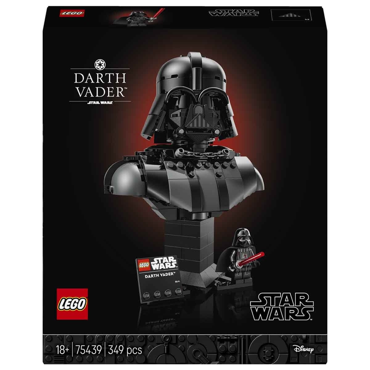 LEGO® Star Wars Darth Vader Büstü 75439 - Yetişkinler Için Koleksiyonluk Bilim Kurgu Yapım Seti (349 Parça)