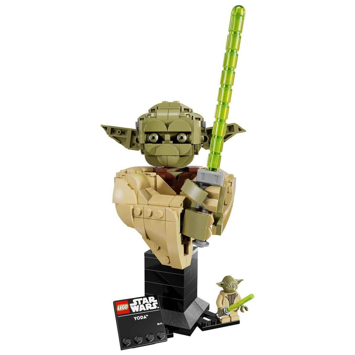 LEGO® Star Wars: Klonların Saldırısı Yoda Büstü 75438 - Yetişkinler Için Koleksiyonluk Model Yapım Seti (399 Parça)