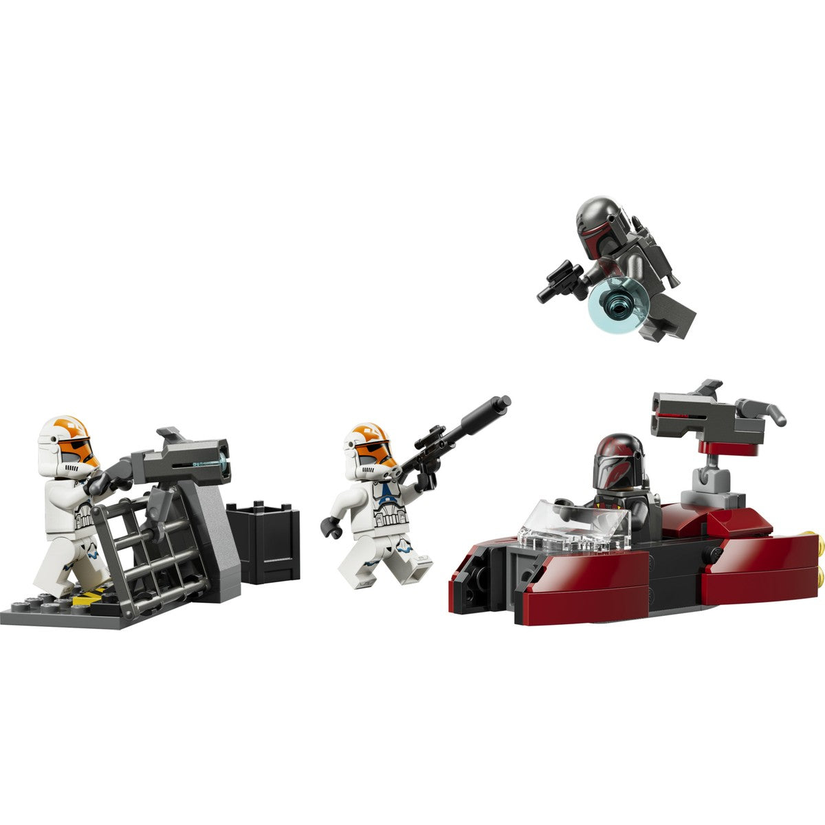 LEGO® Star Wars™ Mandalore Kuşatması Savaş Paketi 75449 - 6 Yaş ve Üzeri için Yaratıcı Oyuncak Yapım Seti (116 Parça)